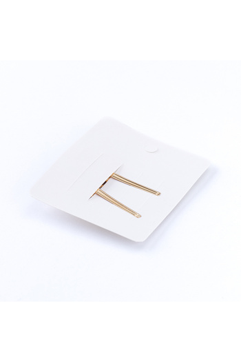 Bimotif Set of Hair Clips Star, Yellow-White