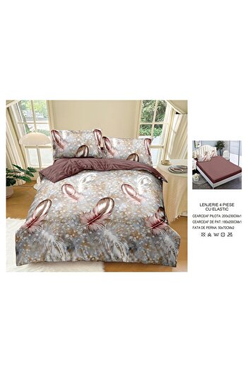 CHIRASO CHIRASO Bedding Set, Finet Premium, ELASTIC Sheet 180x200cm, Duvet Cover 200x230cm, 2 Pillowcases