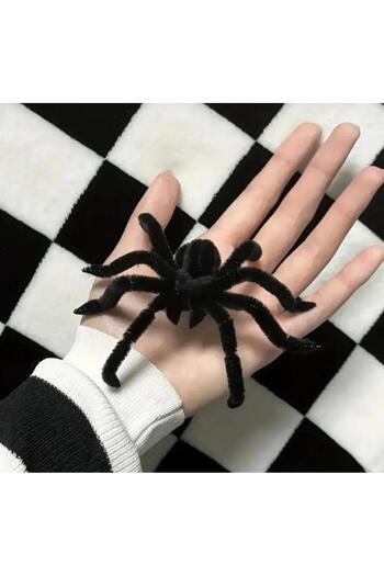 iğne izi 100S Chenille, Educational Chenille, Fuzzy Wire, Plush Wire, Velvet Chenille, Craft Material 30cm Black
