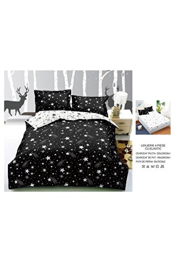 CHIRASO CHIRASO Bedding Set, Finet Premium, ELASTIC Sheet 180x200cm, Duvet Cover 200x230cm, 2 Pillowcases