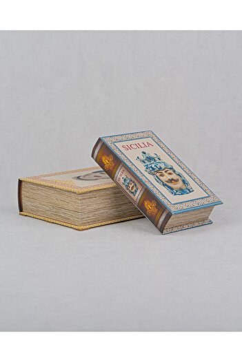 LAMEDORE Vintage Sicilia Kitap Kutu Seti