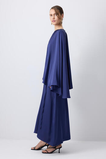 Touché Privé Peerlined Satin Dress