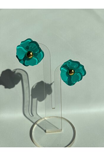 AYLAKAYA Turquoise Flower Earrings