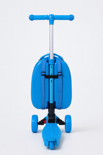 Heybee Luggages VALİZ - SCOOTER VALİZ - WEXTA HEYBEE SERİSİ ÇIKARILABİLİR SIRT ÇANTALI MAVİ SCOOTER