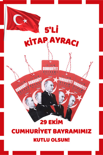 The Grade Ataturk Bookmark Gift Bookmark Corporate Gift Book Reading Bookmark Wholesale Gift