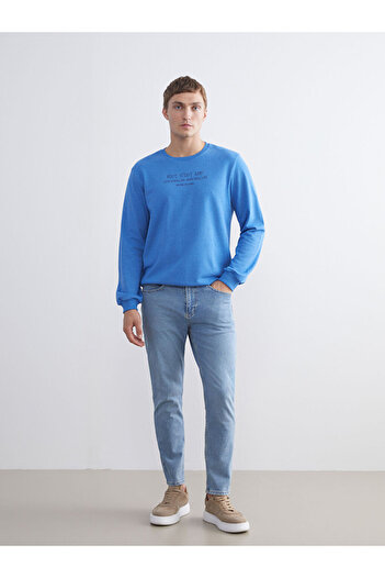 LC Waikiki Create Your Style from Uzg Store |   Crew Neck Printed Men's Sweatshirt