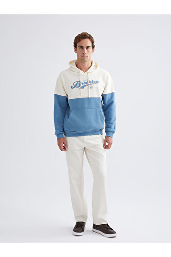 LC Waikiki Create Your Style from Uzg Store |   Long Sleeve Printed Men's Hoodie