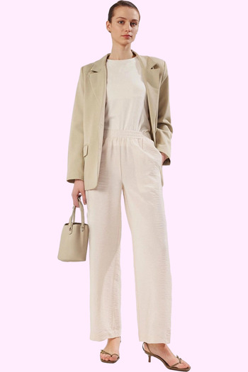 PayBuy Women Fashion Wide Leg Woven Pants Color Casual Daily Style Weekend Summer