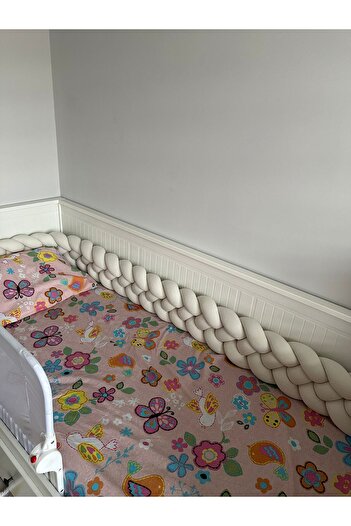 ısıklıtoplarrengarenk 240 cm 4 Mesh Crib Guard