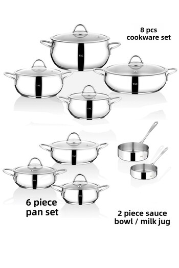 Taç Steelart 16 Piece Steel Dowry Set