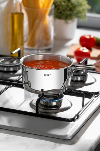 Nehir 12 cm Capless Silver Steel Sauce Bowl