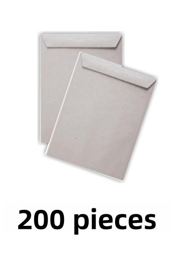 Diplomat 200 Pieces Silicone 90 Gr 24x32 Cm Bag Envelope Kraft