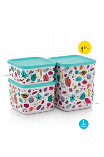 Tupperware Cubic Series Storage Set