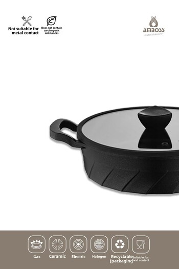 Amboss Quartz 5-Piece Cast Titanium Coated Cookware Pots Pans Set