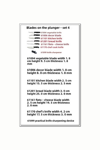 Sürbisa Sürmene 7-Piece Chef Kitchen Knife Set