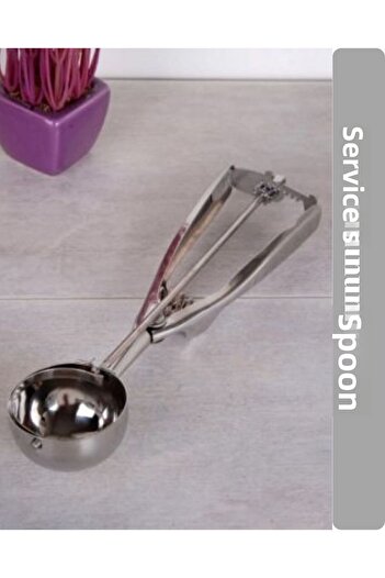 Viyalente Stainless Steel Cookie Halva Ice Cream Serving Spoon