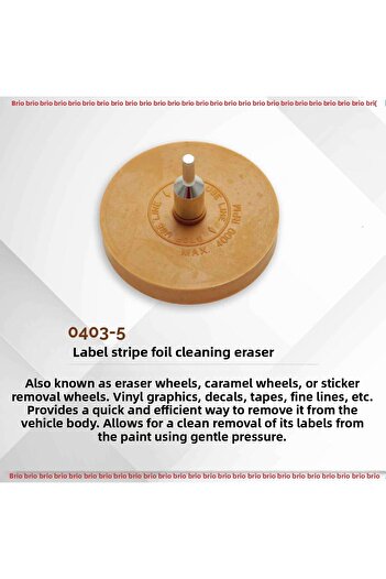 BRIO Label Serit Foil Cleaning Eraser