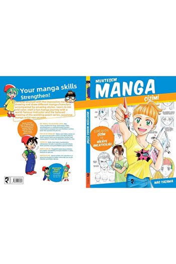 HayalPerest Kitap Muhteşem Manga Çizimi İleri Seviye Çizim ve Hikaye Anlatıcılığı