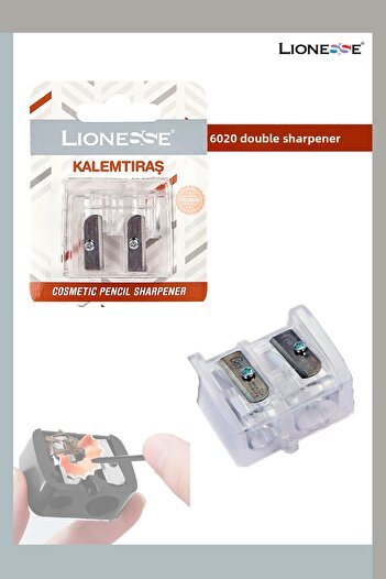 Lionesse 6020 Model Double Pencil Sharpener Set