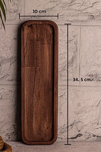 Snippy Elysia Timeless 4 Square Bowls and 4 Bowls Wooden Tray Presentation Holder