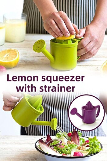 Hyd Gardener Lemon Bowl with Strainer Lemon Squeezer Watering Lemon Ibri