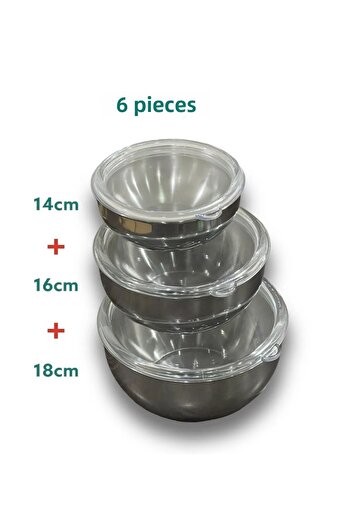 Yıldız çelik Steel Storage Container 3-Pack