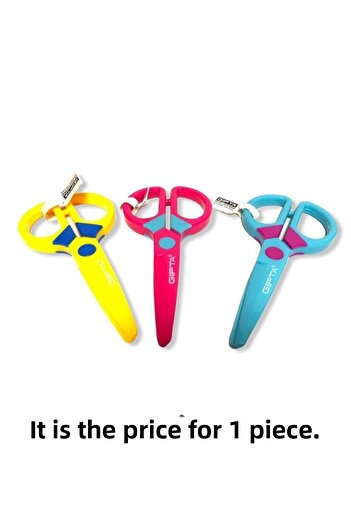 Gıpta Plastic Body Blunt Tip Children's Scissors K723