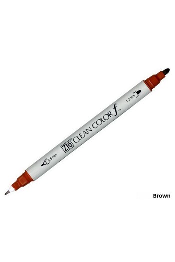 Zig 6 Pieces Clean Color F Tcs-6000t 060 Brown