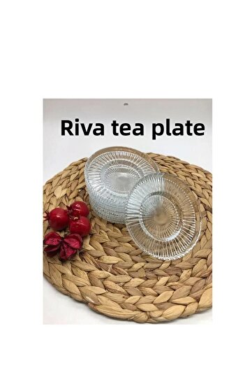 Paşabahçe 14645 Riva Tea Plate 6 Pieces