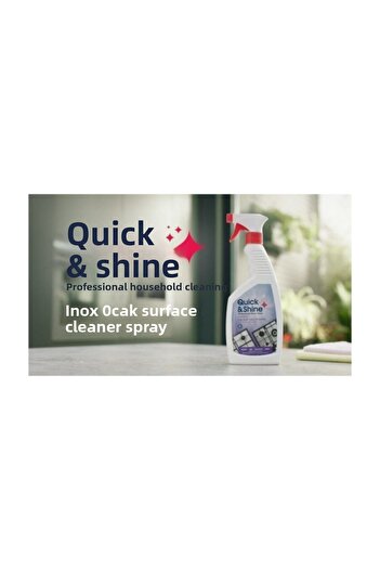 Quick&Shine Inoks Stove Cleaner - Cleaning and Maintenance Product