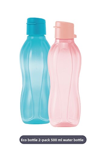 Tupperware Eco Bottle 2 500 ml Water Cups