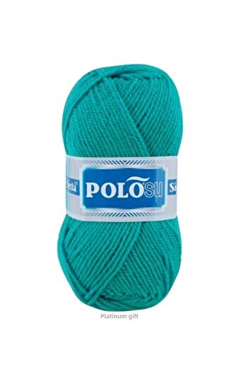 Polosu 5 τεμάχια Siesta Soft 218 Τυρκουάζ Πλεκτά Νήματα Χειροποίητα Νήματα για Γιλέκο Ζακέτα Νήματα για Πανί Νήματα για Πουλόβερ