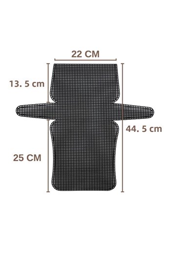 SENSY Plastic Bag Canvas Black 22 cm - 44.5 cm Bag Accessory and Bag Accessory