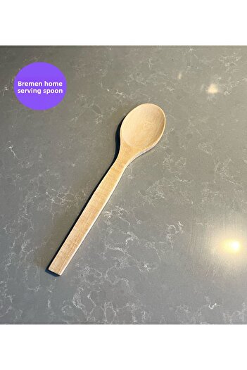 Bremen Home Wooden Serving Spoon, Wooden Spoon (27 cm)