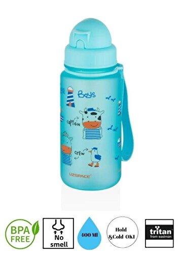 Vagonlife Uzspace Tritan Water Bottle - 400Ml
