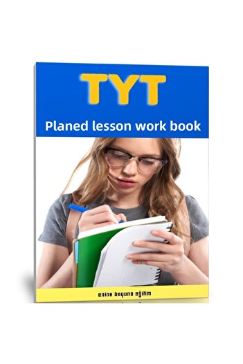 Enine Boyuna Eğitim Tyt Planned Study Notebook (200 Pages)