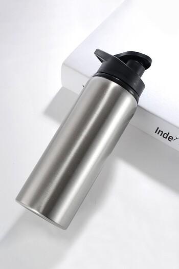Weather Forecast Steel Black Cover 700 ml Sports Water Bottle (Not Hot-Cold) Cin427