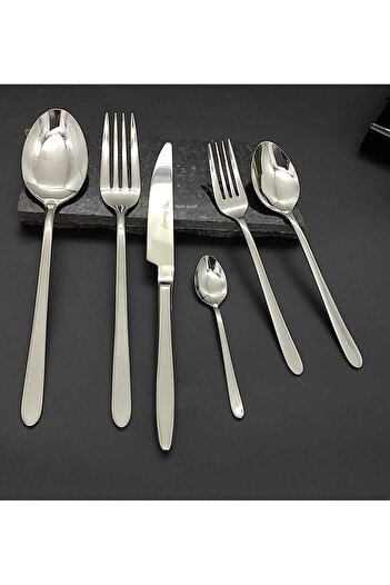 BRONDOFF Neva Steel 36 Piece Fork Spoon Knife Set