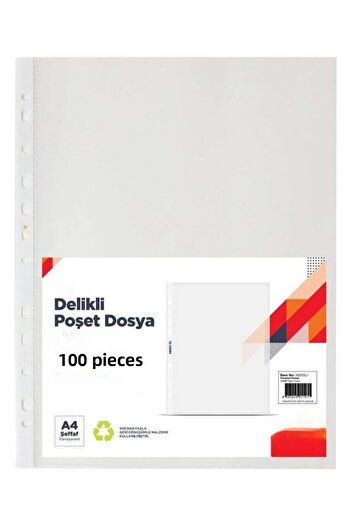 FİYPER 10-Color Ring Binder and 100-Bag Binder