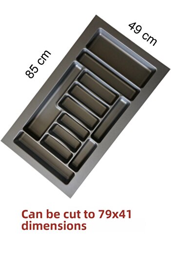 GörSeç 85X49 cm - Drawer and Ladle Organizer, 77X40 cm - E Cut
