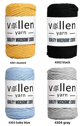 vollen yarn Tanned Macrame Twine, 3mm Single Twist, Macrame Knitting Twine, Tanned Cotton Macrame, Fuchsia