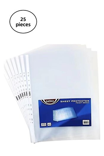 Noki Bag File A3 Vertical 25 Pieces (90 MICRON)