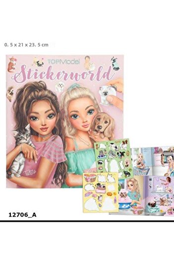 Top Model Cat and Dog Sticker Book