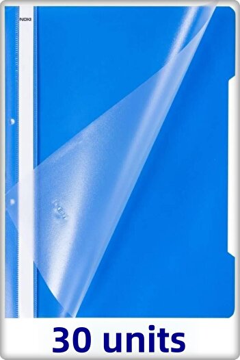 TAN EXPRESS Blue A4 Plastic Ring Binder - 30 Pieces
