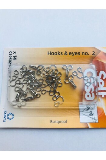 Self Casa 14 Pieces of Lockable Metal Agraph - Clasp No.2