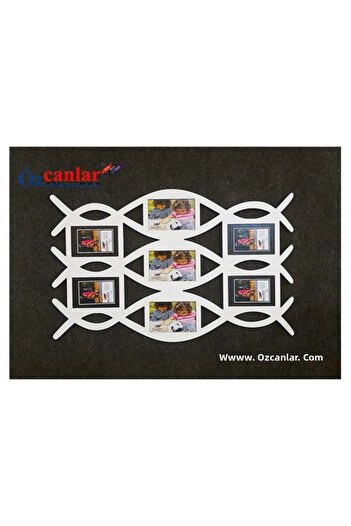 ÖZCANLAR ÇERÇEVE Gift Frame Decoration MDF Frame Print 10x15