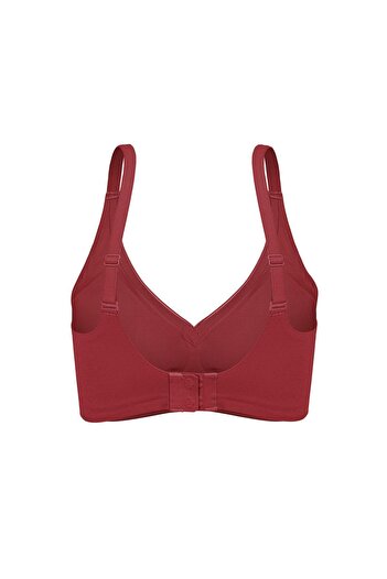 Wonna Ghost Laser Cut Seamless Bra Without Underwire - Non-Support - 2810 - Red