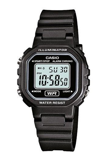 Casio Black Color Silicone Band Children's Wristwatch