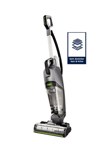 Bissell CrossWave HydroSteam Pet Select Buharlı Dikey Süpürme ve Silme Makinesi