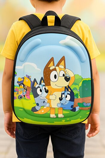 NEWFULL Rucsac pentru grădiniță pentru băieți Bluey